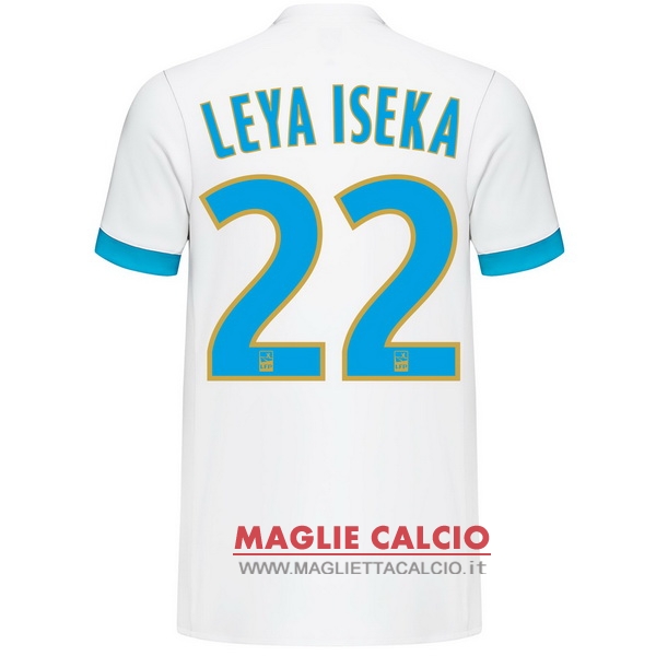 nuova maglietta marseille 2017-2018 leya iseka 22 prima